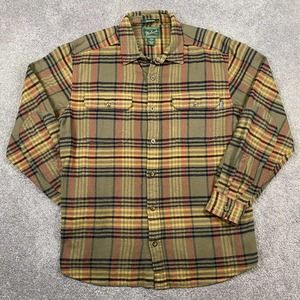 Woolrich Oxbow Bend Shirt Mens Large Multicolor Flannel Button Up Gorpcore